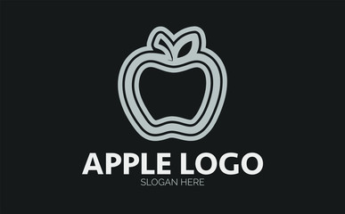 Apple vector icon. Apple concept stroke symbol design. Thin graphic elements vector illustration, outline pattern for your web site design, logo, UI.