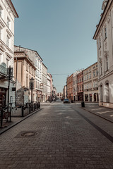 Fototapeta na wymiar Kanonicza Street in Krakow 