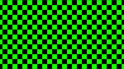 Green & black checker board abstract background,New chess board