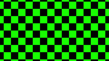 Green & black checker board abstract background,New chess board