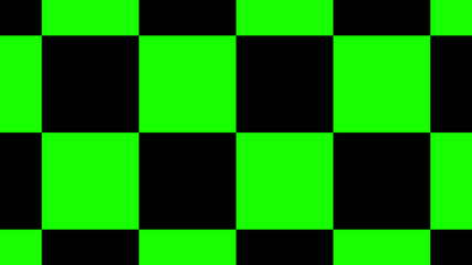 New green & black color checker board abstract background,chessboard abstract