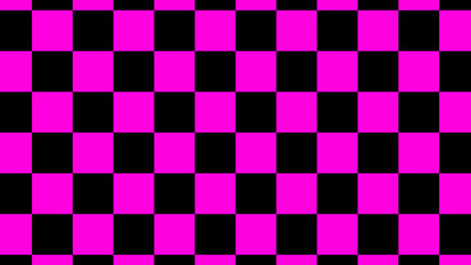 Pink & black checker board abstract background,Checker board