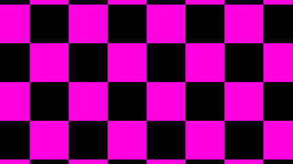 Pink & black checker board abstract background,Checker board