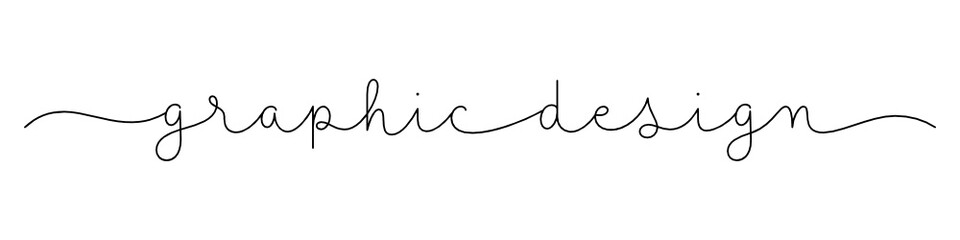 GRAPHIC DESIGN black vector monoline calligraphy banner with swashes