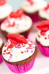 Red velvet cupcakes