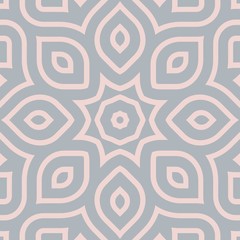 Retro Pastel Seamless Repeating Pattern Tile