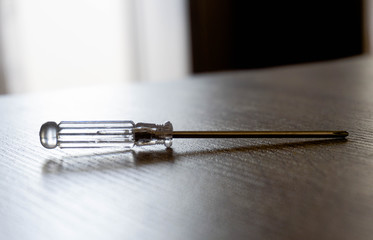 screwdriver and screw