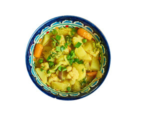 Creamy veggie korma