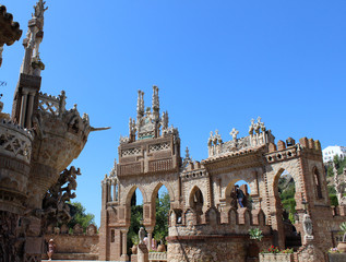 Castillo de Colomares en Benalmádena (Málaga, España) 