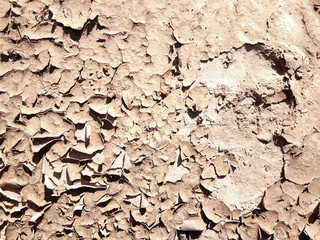 The ground has cracks in the top view for the background