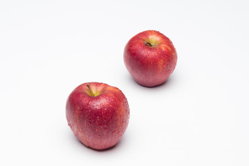 The apple, sweet and healthy, full of vitamins