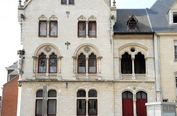 Ville d'Amiens, département de la Somme, France