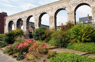 Obraz premium Ville d'Amiens, département de la Somme, France