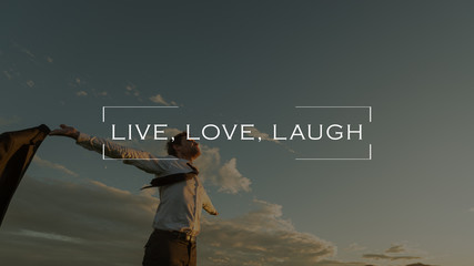 Live, love, laugh sign