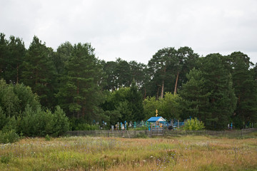village cemetery