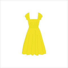 woman dress for woman.Illustration for web and mobile design.