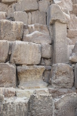 Fototapeta na wymiar A stone pattern of the Pyramids as a background 