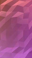 Obraz premium Abstract triangle geometrical pink background. Geometric origami style with gradient. 3D illustration