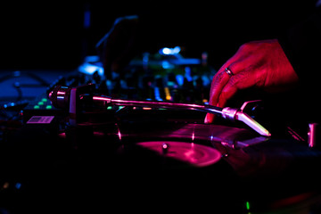 dj in action