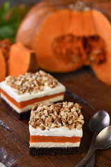 Pumpkin pie lush dessert