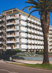 Abandoned hotel in the Algarve, Portugal.