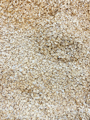 lots of delicious oatmeal flakes for cooking as a background