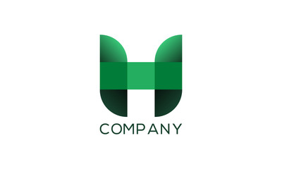 Fototapeta premium Letter H professional logo for all kinds of business