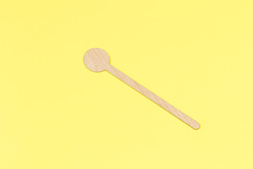 Environmental disposable tableware wooden appliances for food and drink coffee and tea.