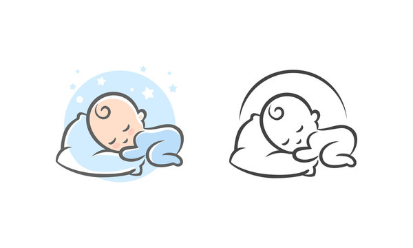 Baby sleep logo