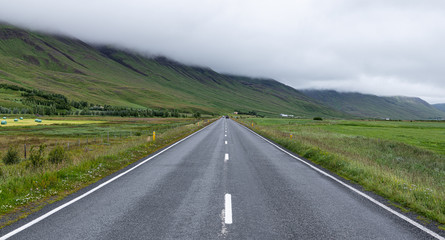 Icelandic scenery in the northern part of the country