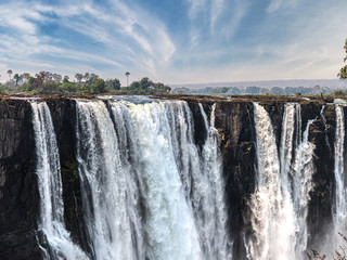 The great Victoria Falls (view from Zimbabwe side)