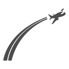 Airplane Icon. Airplane Vector, Sign and Symbol for Design, Presentation, Website or Apps Elements