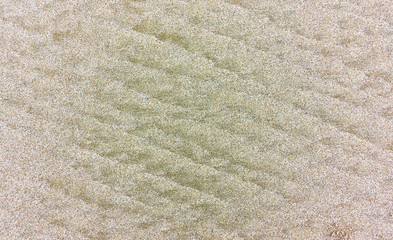 Sea sand surface