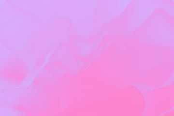 Pink gradient abstract background with waves of fabric