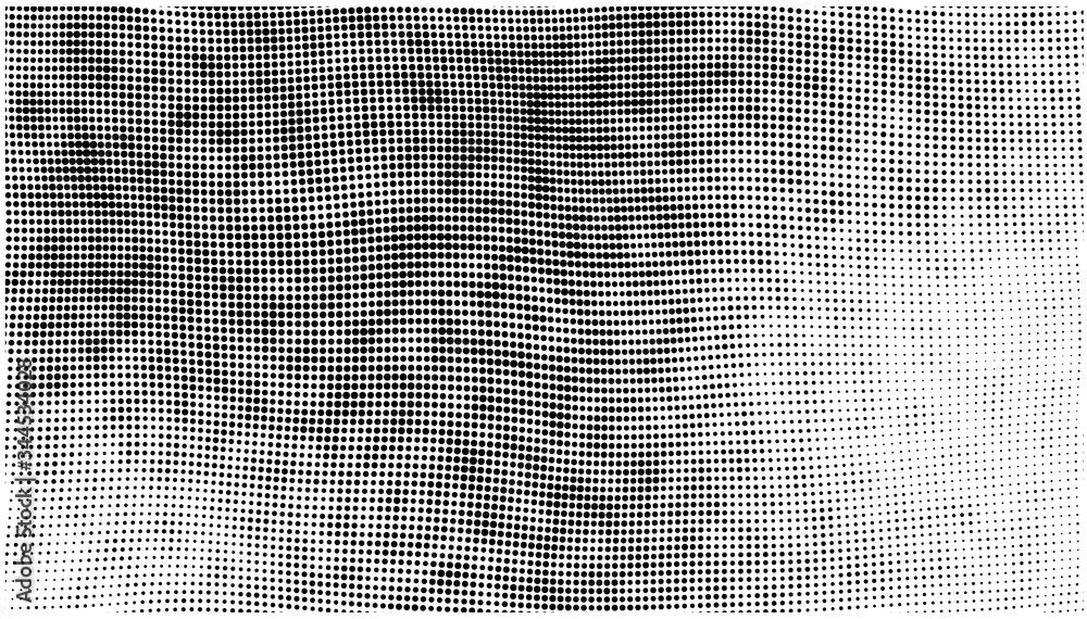 Poster gradient halftone. abstract gradient background of black dots. vector illustration.