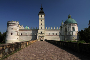 Obraz premium Krasiczyn Castle is a Renaissance castle in Krasiczyn, Poland