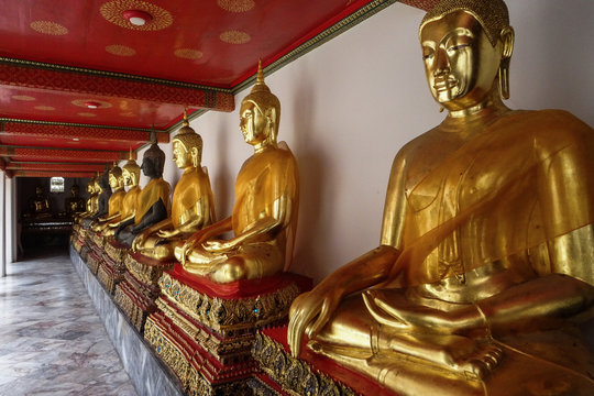 budas del templo de wat pho