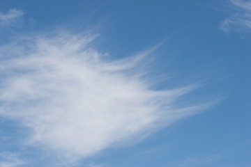 blue sky with clouds