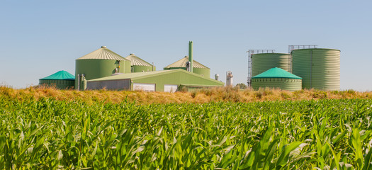 Biogasanlage zur Stromerzeugung und Energiegewinnung 