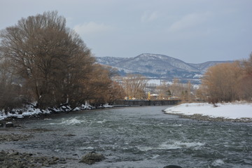Obraz premium Winter Scene on Georgia...