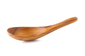 Wooden Spoon isolated on a white background