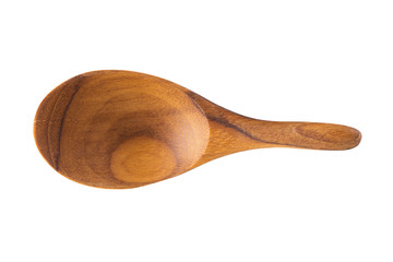 Wooden Spoon isolated on a white background