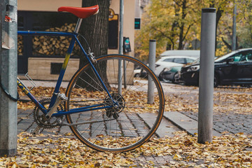 bicycle on the street
