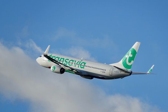 transavia b737 d&eacute;collage orly