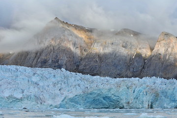 Glaciers of the Svalbard archipelago. 