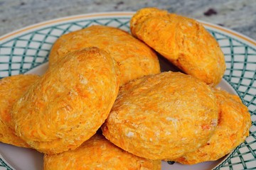 Home baked sweet potato scones