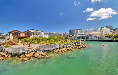 Wellington -  the capital city of New Zealand.