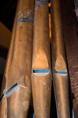 organ pipes