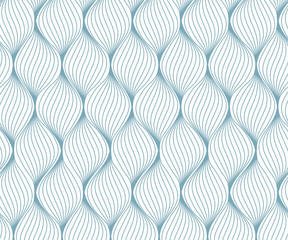 Linear vector pattern, repeating petals