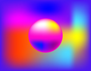 Beautiful Abstract colorful 3d sphere vector Background, web design and advertisement concept